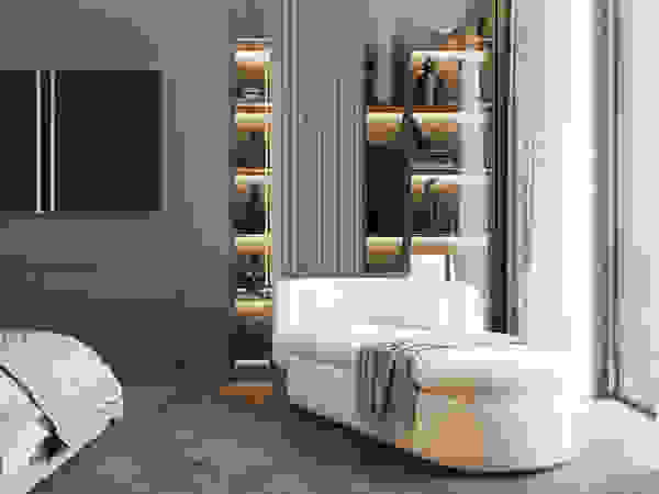 Студия дизайна ROMANIUK DESIGN Спальня