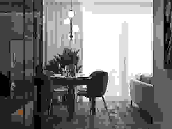 Wnętrza w stylu modern classic Ambience. Interior Design Nowoczesny salon