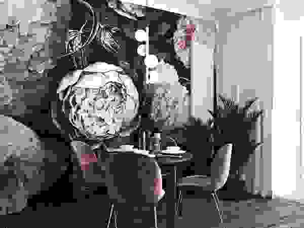 Wnętrza w stylu modern classic Ambience. Interior Design Nowoczesny salon