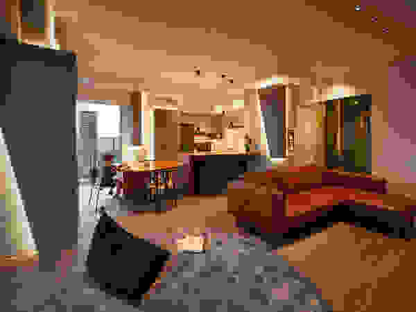 株式会社seki.design Modern living room