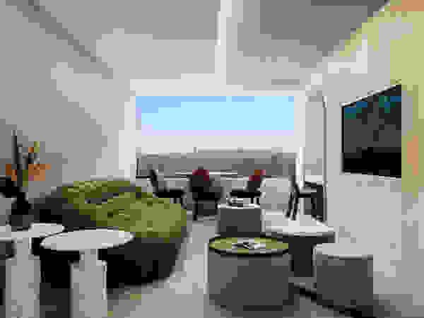 Sulkin Askenazi Modern Living Room