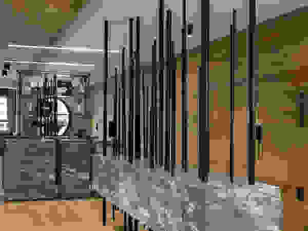 Sulkin Askenazi Modern corridor, hallway & stairs