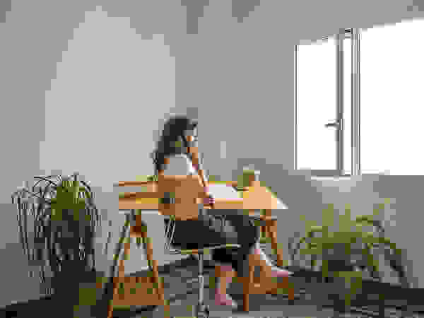 tambori arquitectes Study/office Ceramic White