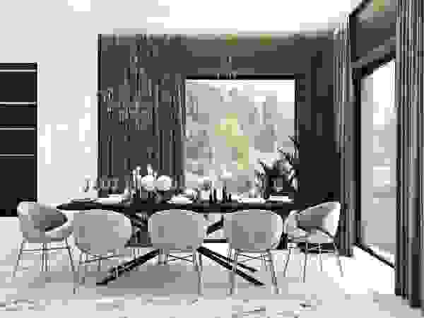 Luksusowe wnętrza domu – cz. 1 Ambience. Interior Design Nowoczesna jadalnia