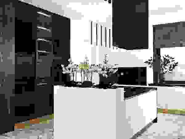 Luksusowe wnętrza domu – cz. 1 Ambience. Interior Design Nowoczesna kuchnia