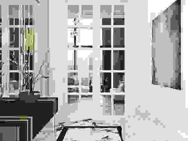 Luksusowe wnętrza domu – cz. 1 Ambience. Interior Design Nowoczesny korytarz, przedpokój i schody