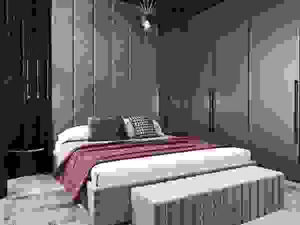 Nowoczesne wnętrza z kontrastem – cz. 1 Ambience. Interior Design Nowoczesna sypialnia