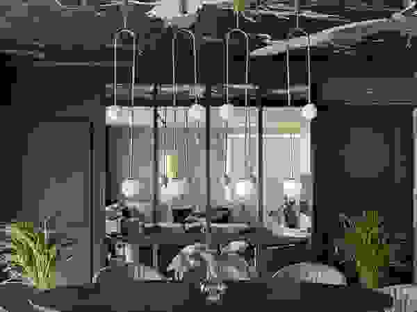 Nowy dom Koniecznych – realizacja. Zdjęcia: Tom Kurek Ambience. Interior Design Nowoczesna jadalnia