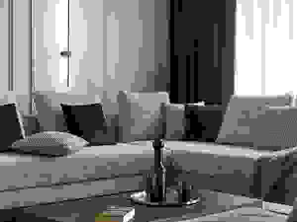 Nowy dom Koniecznych – realizacja. Zdjęcia: Tom Kurek Ambience. Interior Design Nowoczesny salon