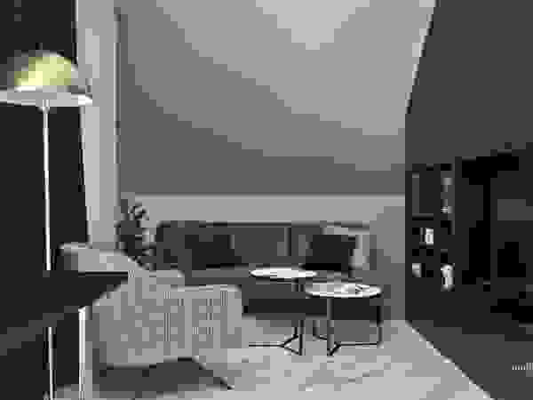 Nowy dom Koniecznych – realizacja. Zdjęcia: Tom Kurek Ambience. Interior Design Nowoczesne domowe biuro i gabinet