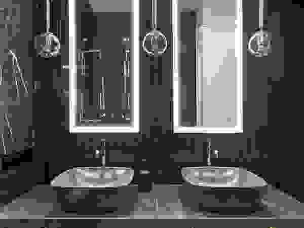 Nowy dom Koniecznych – realizacja. Zdjęcia: Tom Kurek Ambience. Interior Design Nowoczesna łazienka