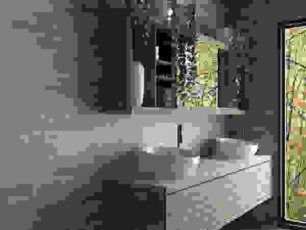 Equipe Ceramicas Modern bathroom Tiles Grey