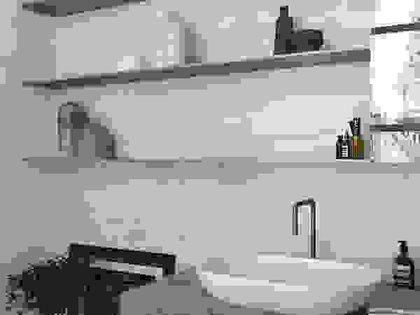 Equipe Ceramicas Scandinavian style bathroom Tiles White