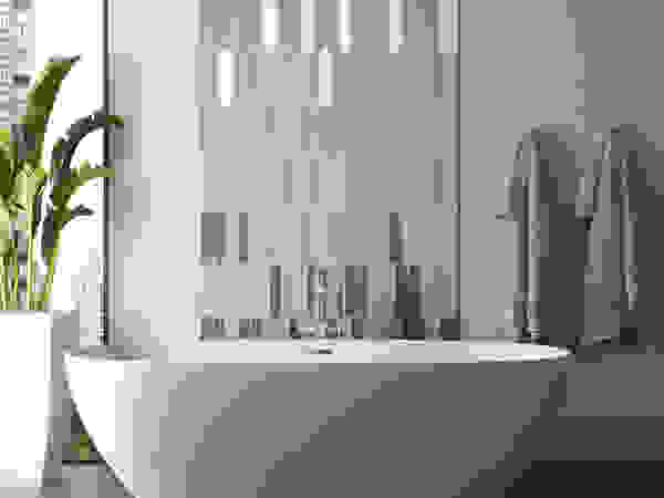 Equipe Ceramicas Modern bathroom Tiles Grey