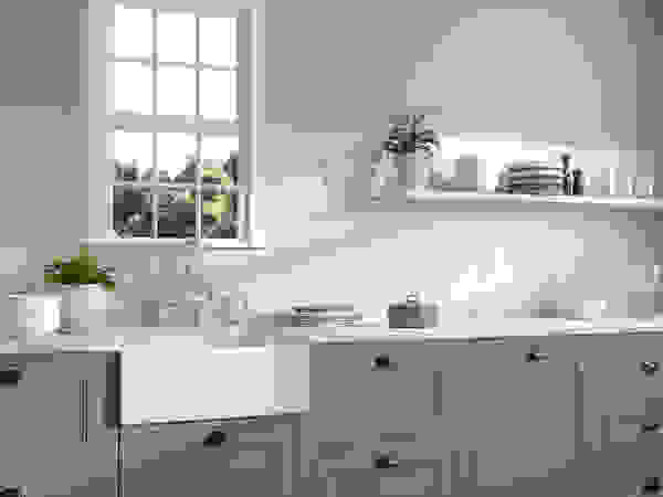 Equipe Ceramicas Country style kitchen Tiles Green