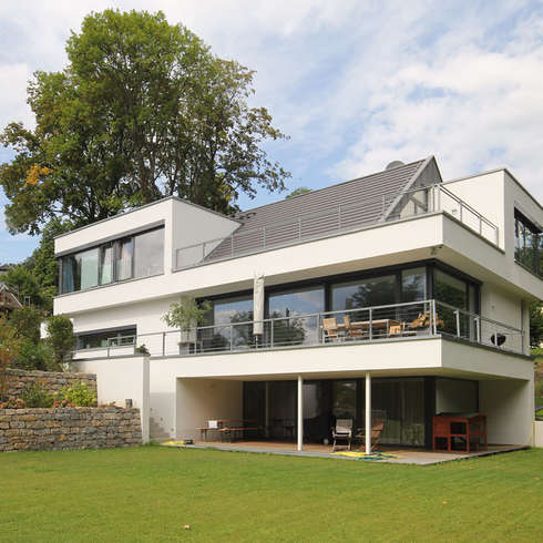 satteldach modern architektenhaus mit moderne hauser von flowarchitektur holzhaus satteldach modern architektenhaus mit moderne hauser von flowarchitektur holzhaus