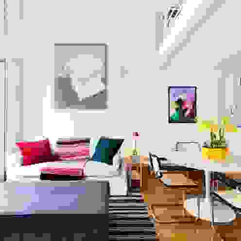 Loft Pereira Reade Interiores Salas de estar modernas