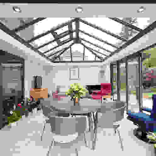 Modern Garden Room homify Modern conservatory