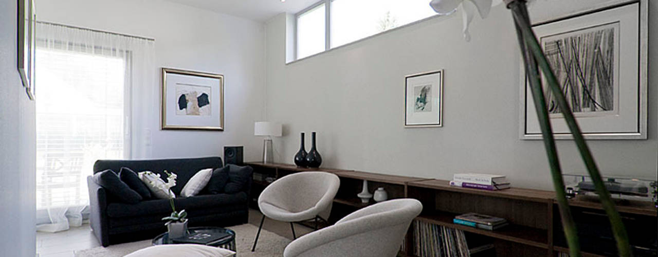Modernes Familienhaus, Design Design Modern living room