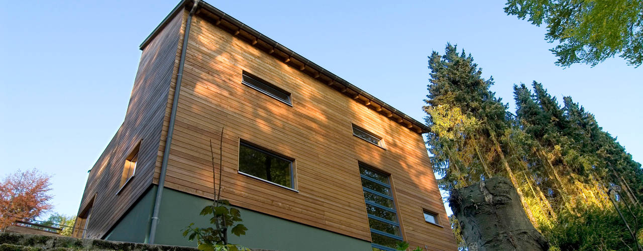 Haus K., Architekturbüro Riek Architekturbüro Riek Rustic style house