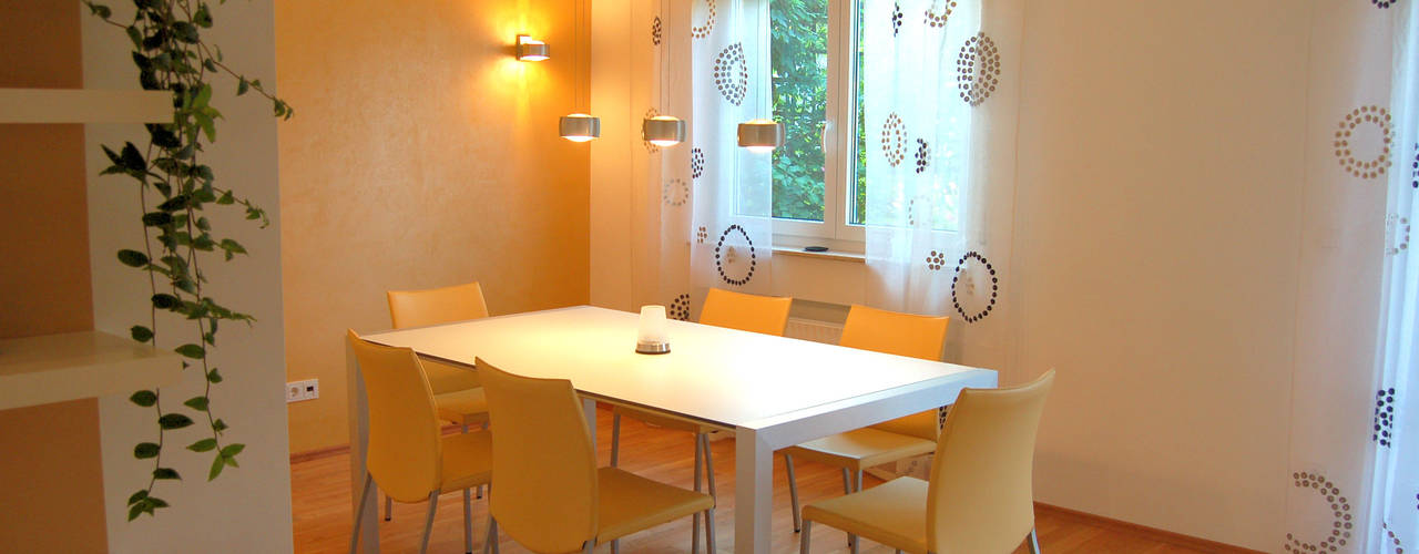 Umbau Wohnung Darmstadt - Bickenbach, Einrichtungsideen Einrichtungsideen Salle à manger moderne