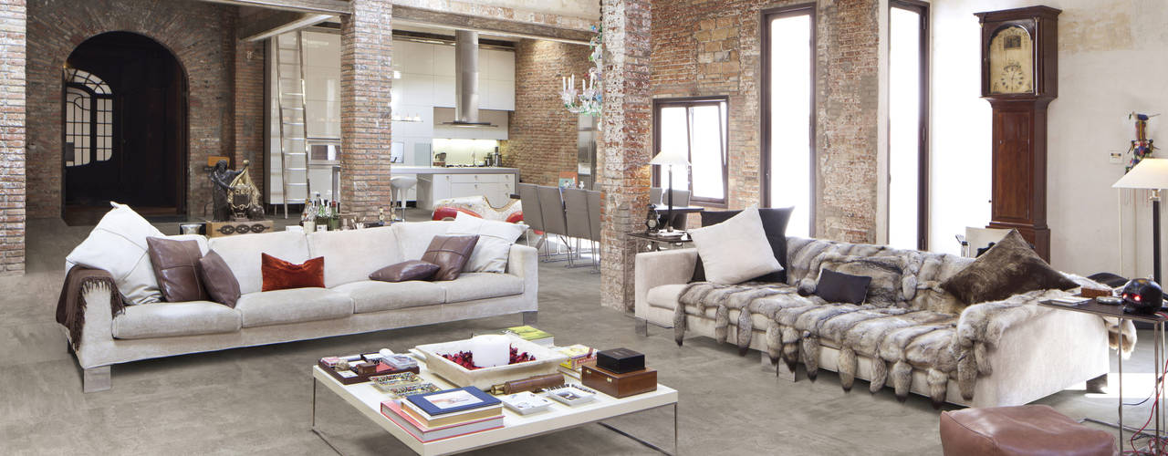 homify Salones de estilo industrial