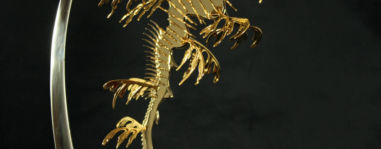 Leafy Sea Dragon (Skulptur) Kunstschmied Mark Prouse , Kunstschmied Mark Prouse Elements Kunstschmied Mark Prouse Elements Tropikal Koridor, Hol & Merdivenler