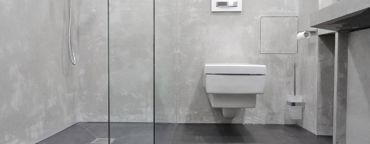 Elternbad München, Wände mit Charakter Wände mit Charakter Modern Banyo