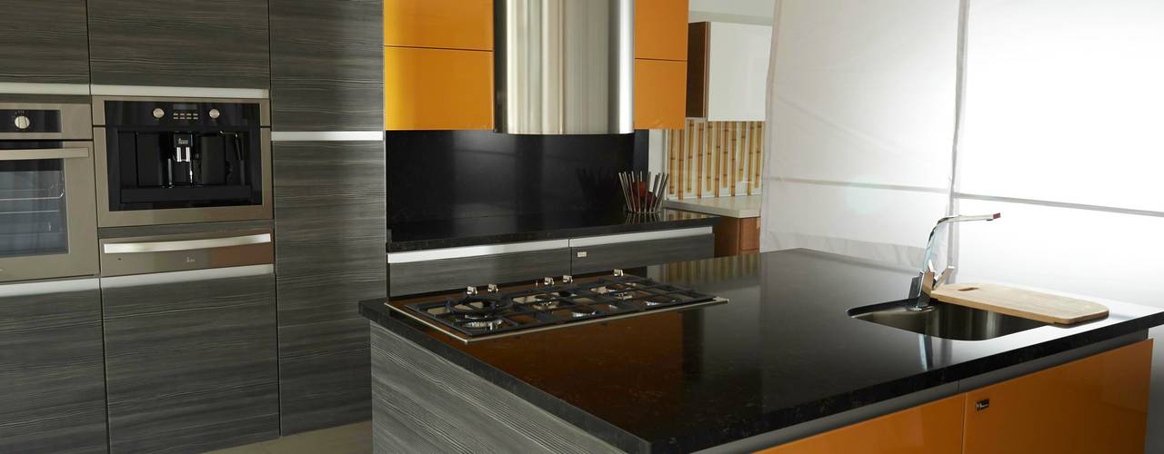 Cocinas con frentes de cristal, Aura Cocinas Aura Cocinas Modern kitchen