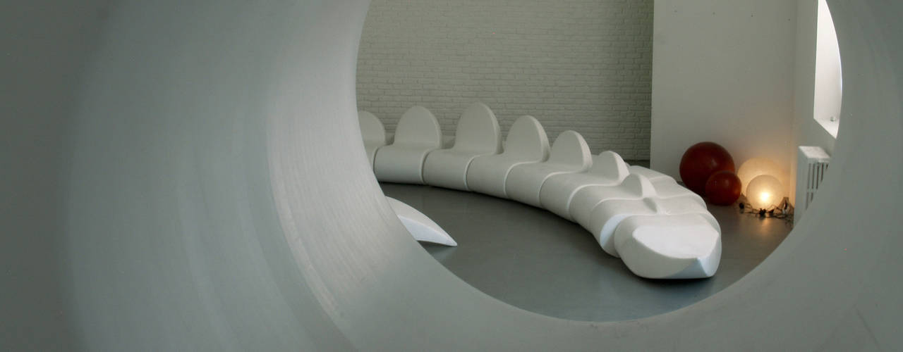 dino sofa, Central Unit Design Central Unit Design 现代客厅設計點子、靈感 & 圖片