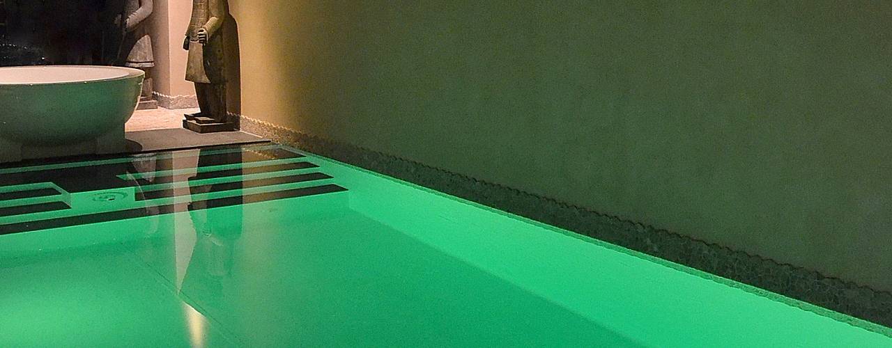 Orienteal spa, RON Stappenbelt, Interiordesign RON Stappenbelt, Interiordesign Asian style pool