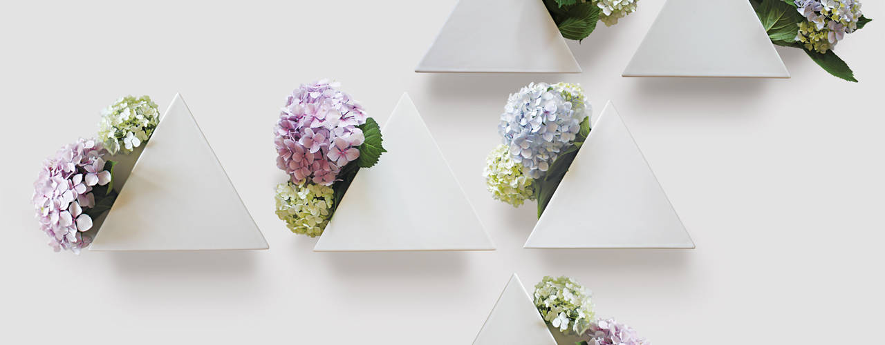 Pardis, modular hanging wall vases, Mehdi Pour design studio Mehdi Pour design studio Garden