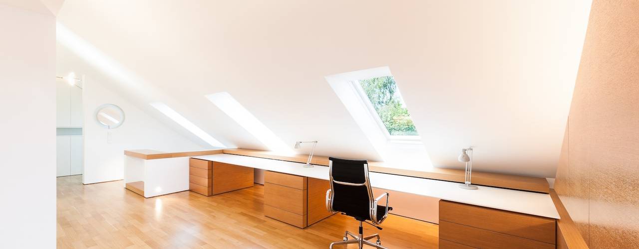 Dachloft, innenarchitektur-rathke innenarchitektur-rathke Bureau classique