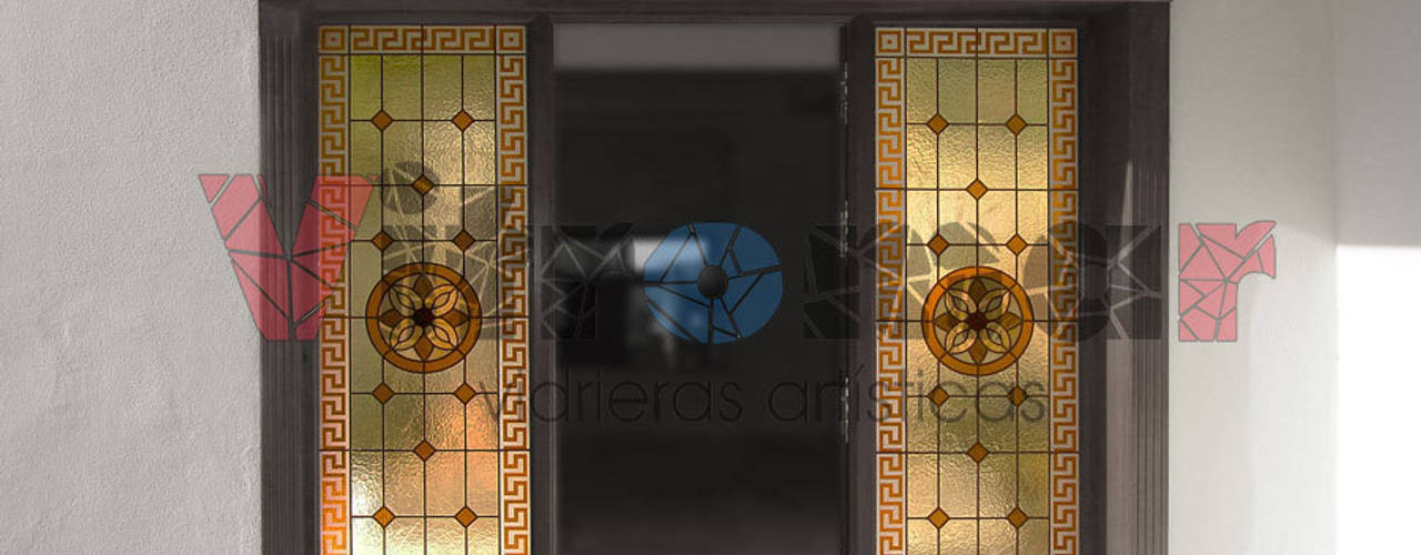 Proyectos especiales, Vitromar Vidrieras Artísticas Vitromar Vidrieras Artísticas Eclectic style doors