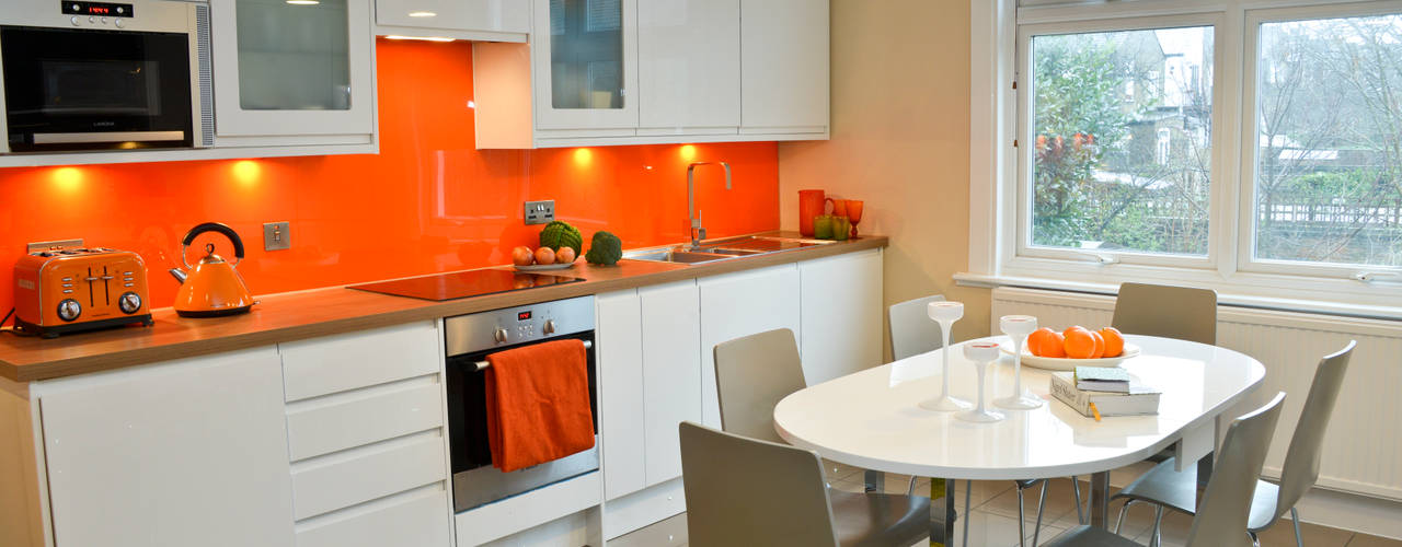 A Bright and Breezy Kitchen, Cathy Phillips & Co Cathy Phillips & Co Cucina moderna