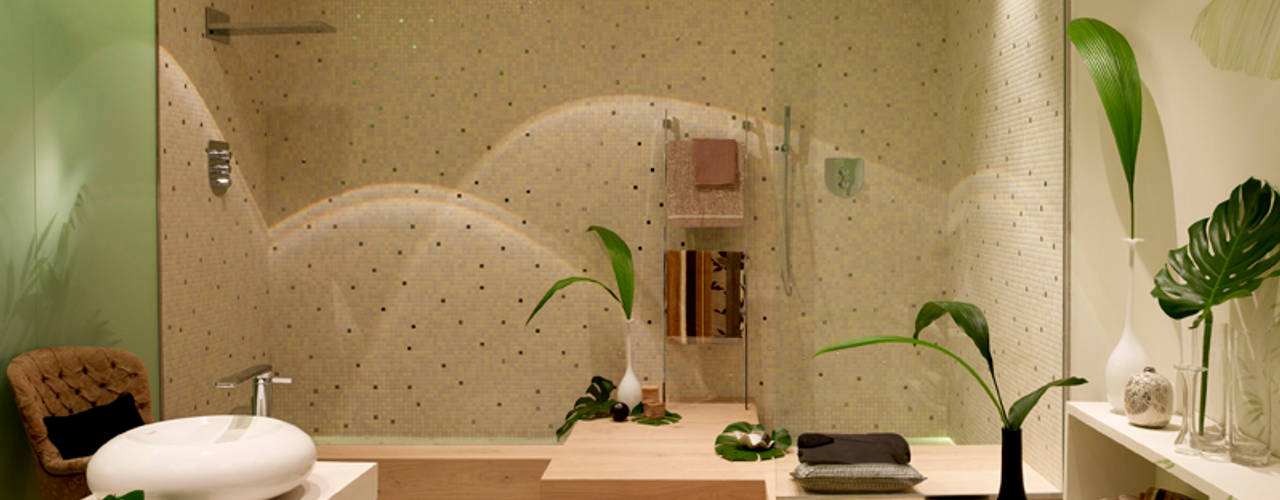 Neonaturaleza, BARASONA Diseño y Comunicacion BARASONA Diseño y Comunicacion Mediterranean style bathrooms