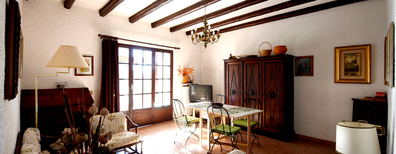 Villa Lago Maggiore - Italia, Marco Barbero Marco Barbero Rustic style living room