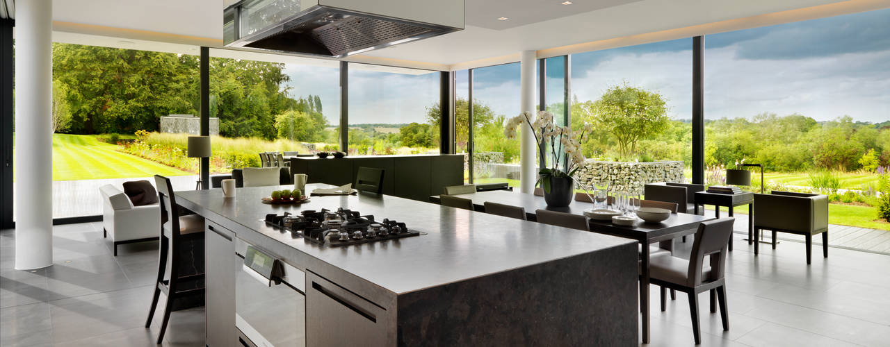 Berkshire, Gregory Phillips Architects Gregory Phillips Architects Cocinas de estilo moderno