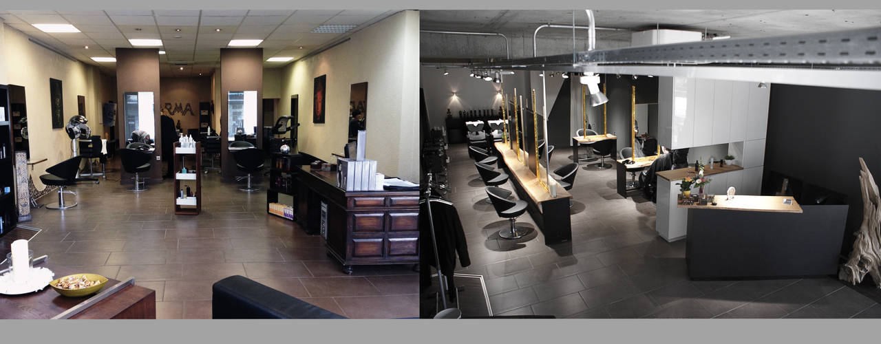 Friseursalon - KARMA, hysenbergh GmbH | Raumkonzepte Duesseldorf hysenbergh GmbH | Raumkonzepte Duesseldorf