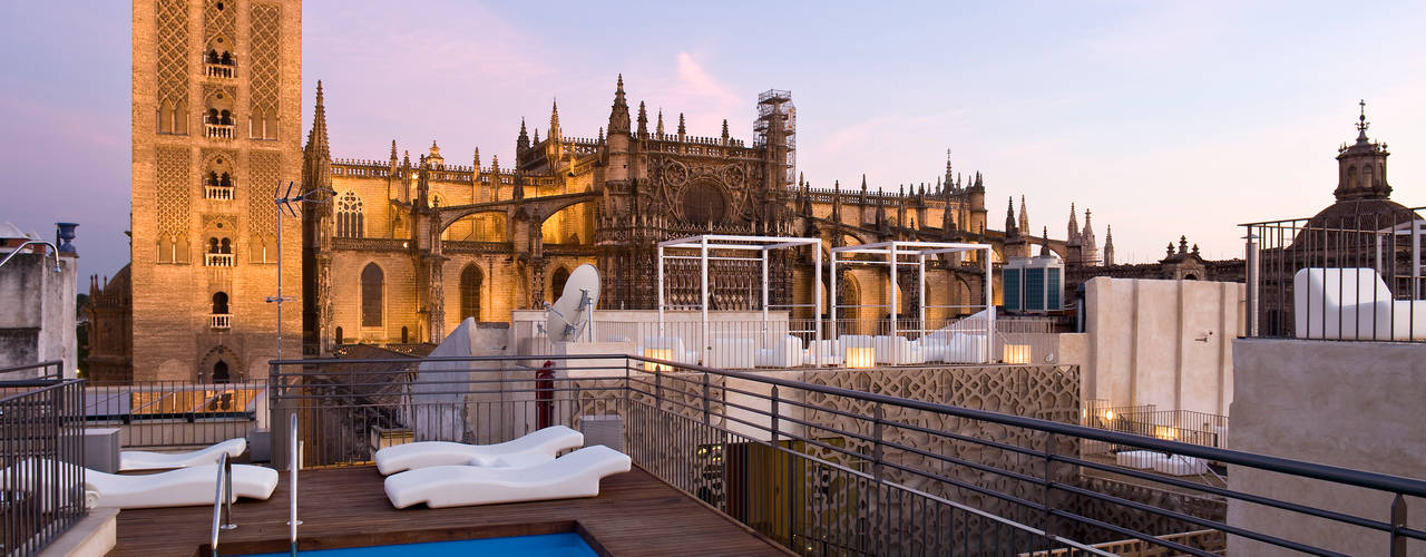 Hotel EME in Seville, Spain, Donaire Arquitectos Donaire Arquitectos Ausgefallene Pools