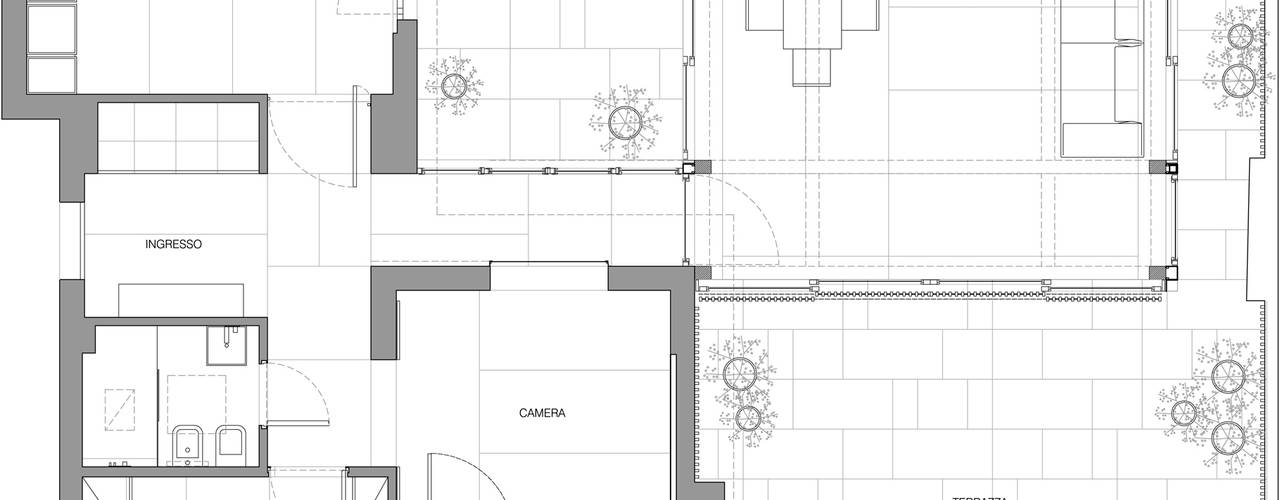 casa t, Piano B Architetti Associati Piano B Architetti Associati 日本家屋・アジアの家