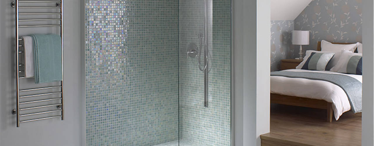 Wetroom Shower Areas, nassboards nassboards Klasyczna łazienka