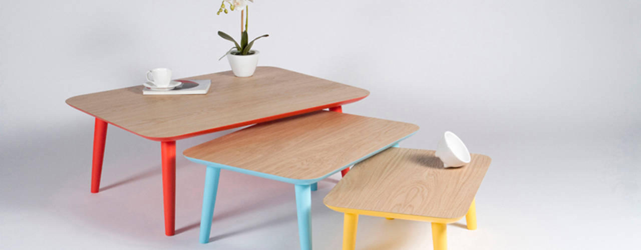 Mesas de diseño exclusivo por Balea Collection, Muka Design Lab Muka Design Lab Salones escandinavos