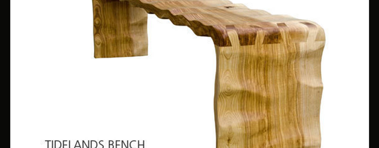 Tidelands Bench, GERSTENBERGER® GERSTENBERGER® Гостиные в эклектичном стиле