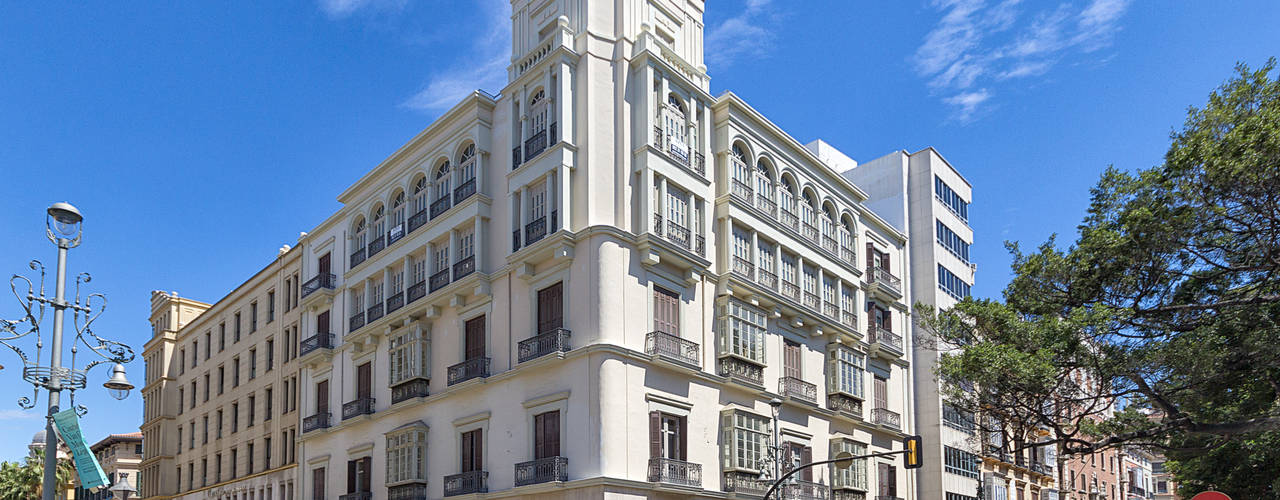 Apartamento lujo en centro de Málaga, Espacios y Luz Fotografía Espacios y Luz Fotografía モダンな 家