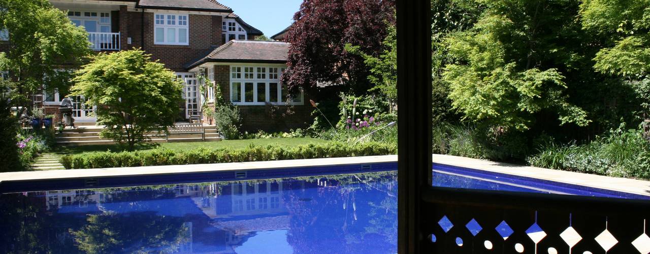 Outdoor Pool, London Swimming Pool Company London Swimming Pool Company Piscinas de estilo rural