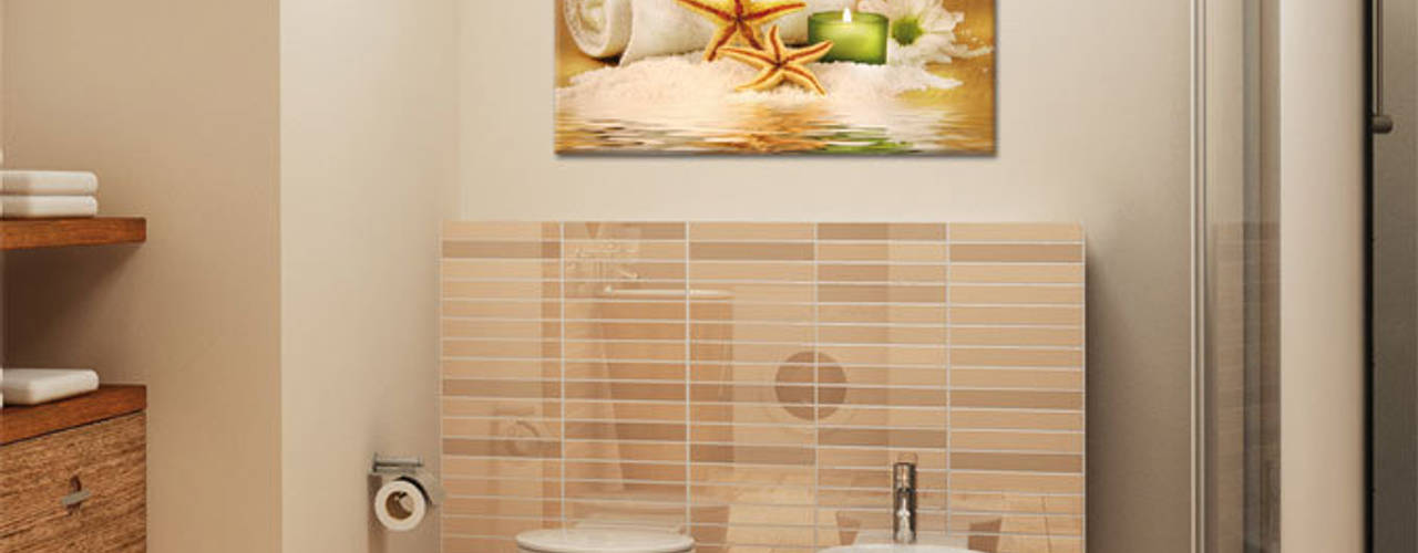 Spa Feeling, K&L Wall Art K&L Wall Art Asian style bathroom