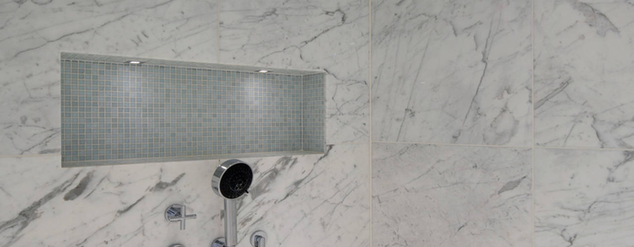 Marble Bathroom in London, Amarestone Amarestone حمام