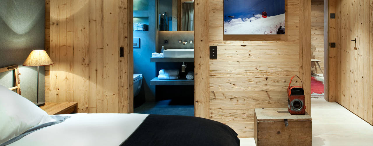 Chalet Gstaad, Ardesia Design Ardesia Design Bedroom