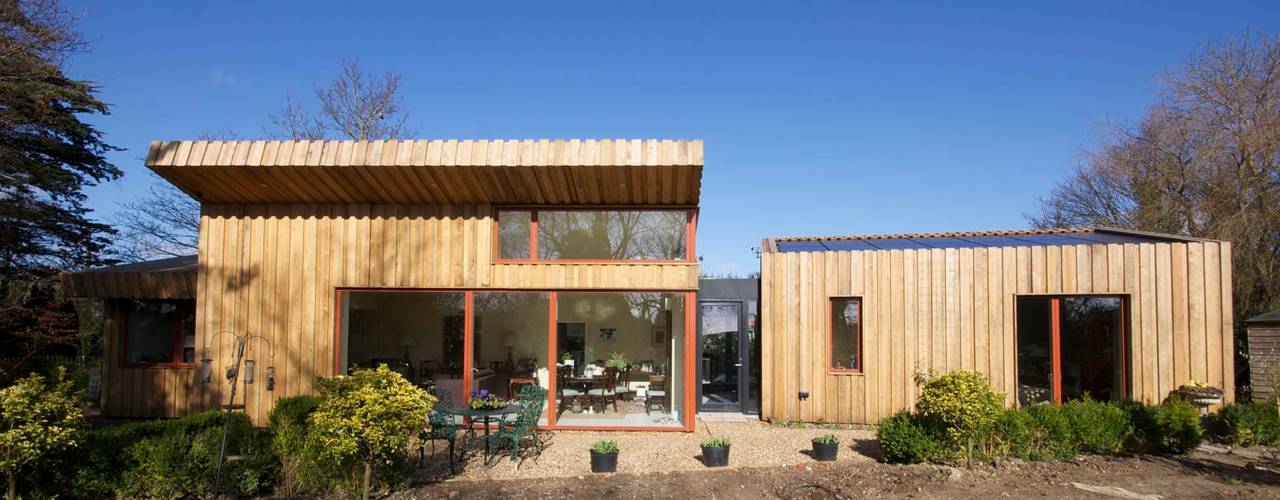Pond House_Passive House (Passivhaus), Forrester Architects Forrester Architects 現代房屋設計點子、靈感 & 圖片